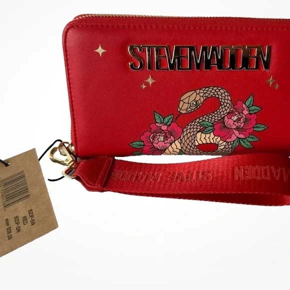Steve Madden Red Women's Wallet - Picture 3 of 9